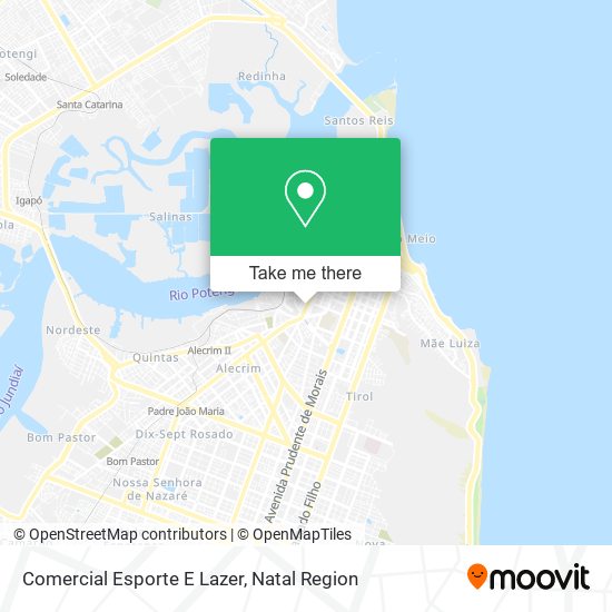 Mapa Comercial Esporte E Lazer