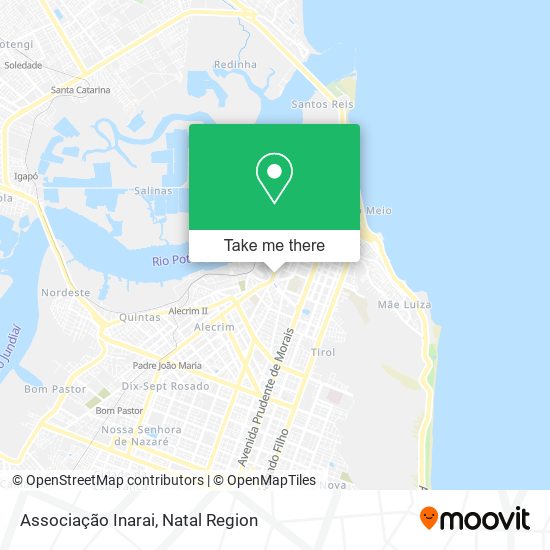 Associação Inarai map
