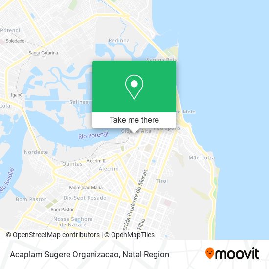 Mapa Acaplam Sugere Organizacao