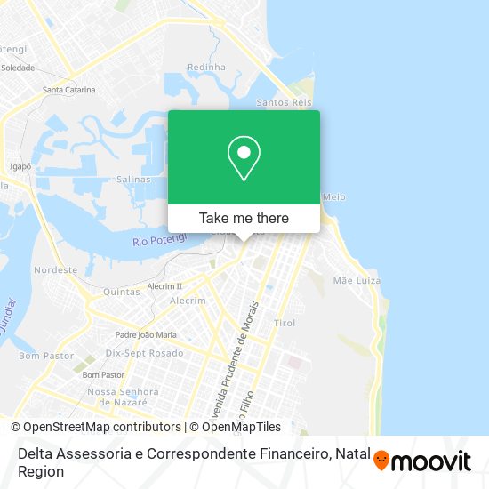 Delta Assessoria e Correspondente Financeiro map