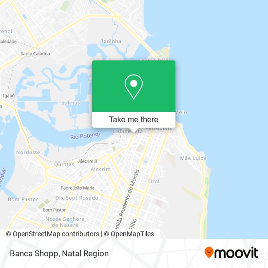 Banca Shopp map