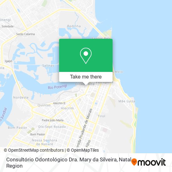 Consultório Odontológico Dra. Mary da Silveira map