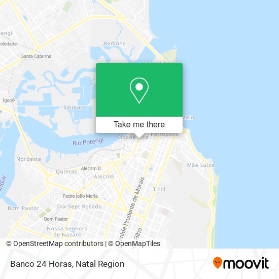 Banco 24 Horas map