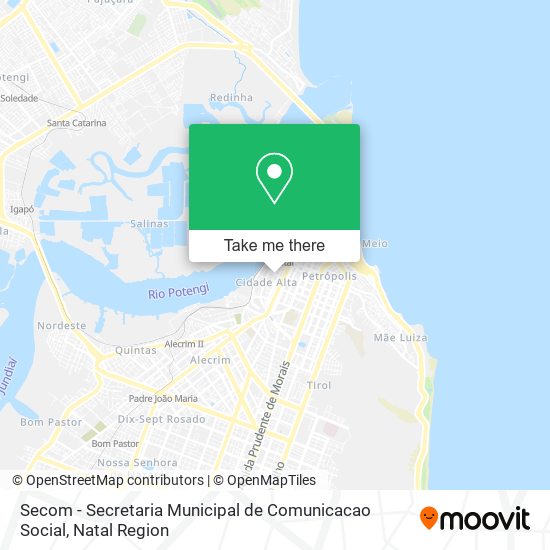 Secom - Secretaria Municipal de Comunicacao Social map