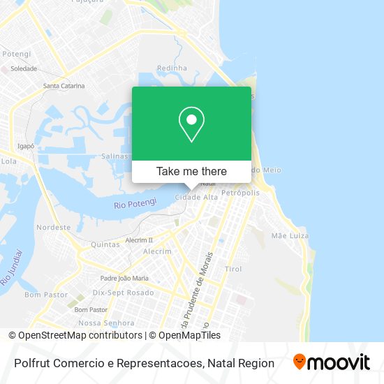 Polfrut Comercio e Representacoes map