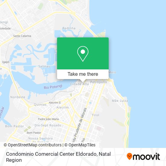 Mapa Condominio Comercial Center Eldorado