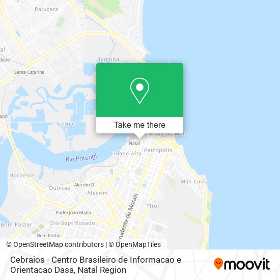 Mapa Cebraios - Centro Brasileiro de Informacao e Orientacao Dasa