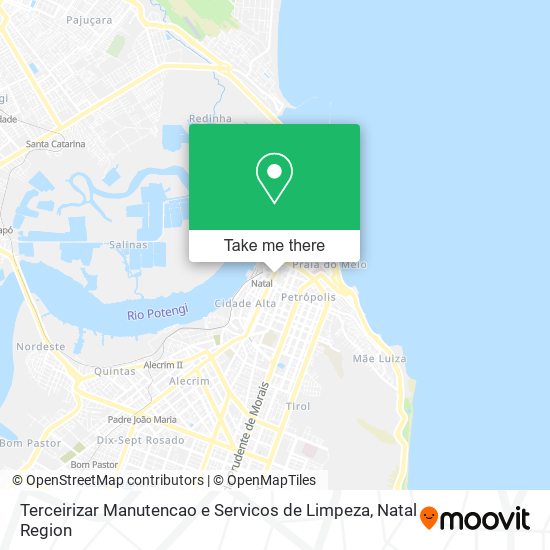 Terceirizar Manutencao e Servicos de Limpeza map