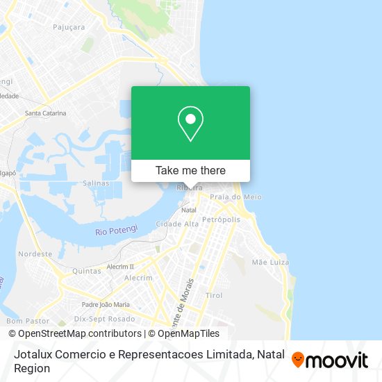 Mapa Jotalux Comercio e Representacoes Limitada