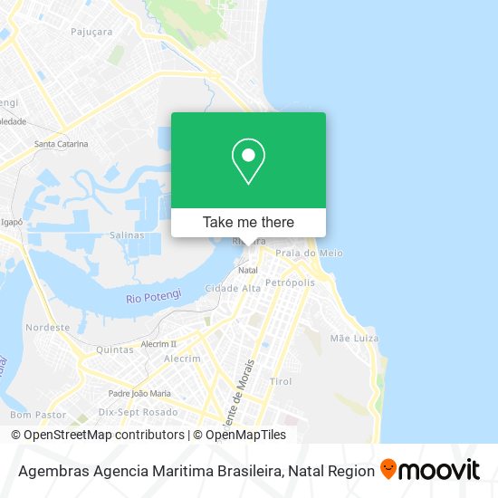 Agembras Agencia Maritima Brasileira map