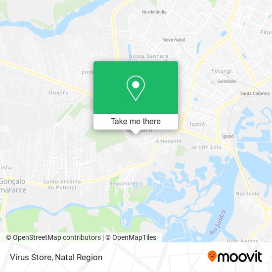 Virus Store map