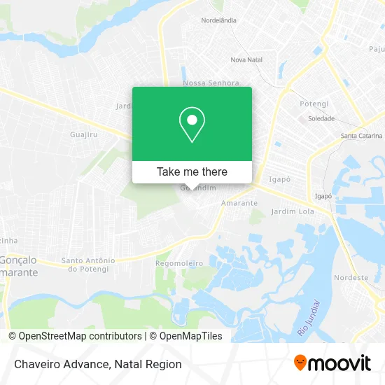 Chaveiro Advance map