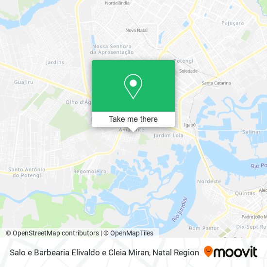 Salo e Barbearia Elivaldo e Cleia Miran map