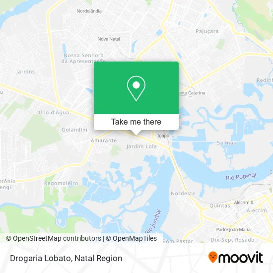 Drogaria Lobato map