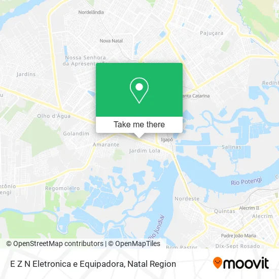 E Z N Eletronica e Equipadora map