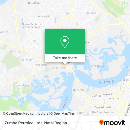 Zumba Petróleo Ltda map