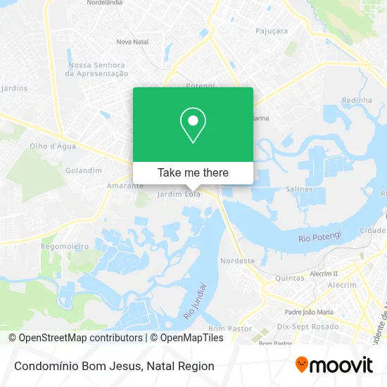 Condomínio Bom Jesus map