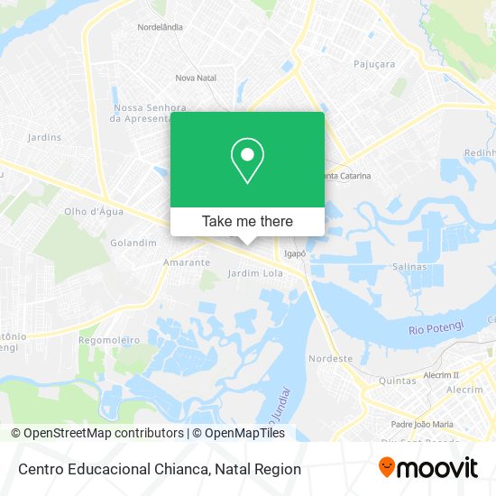 Mapa Centro Educacional Chianca