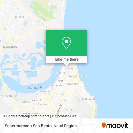 Supermercado Sao Bento map