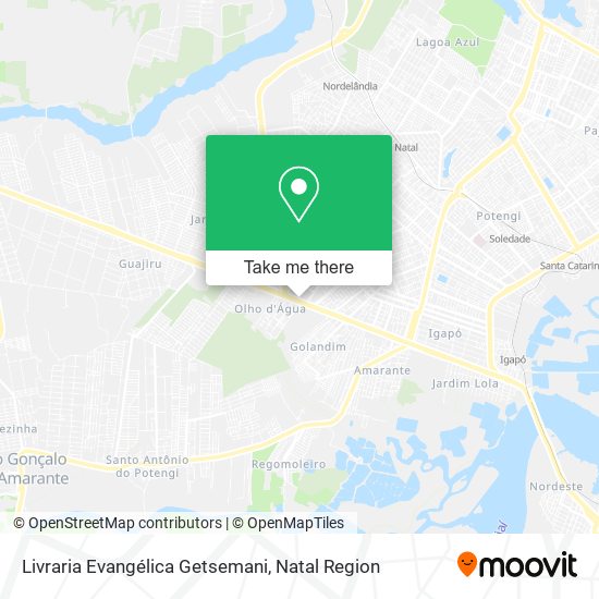 Livraria Evangélica Getsemani map