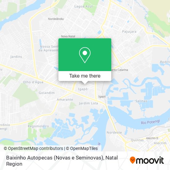 Baixinho Autopecas (Novas e Seminovas) map
