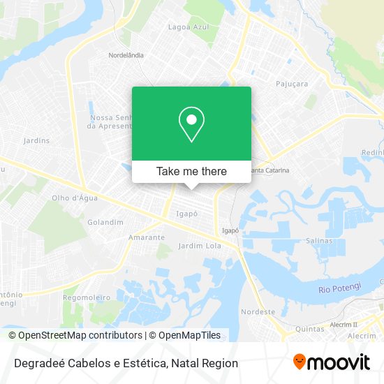 Degradeé Cabelos e Estética map
