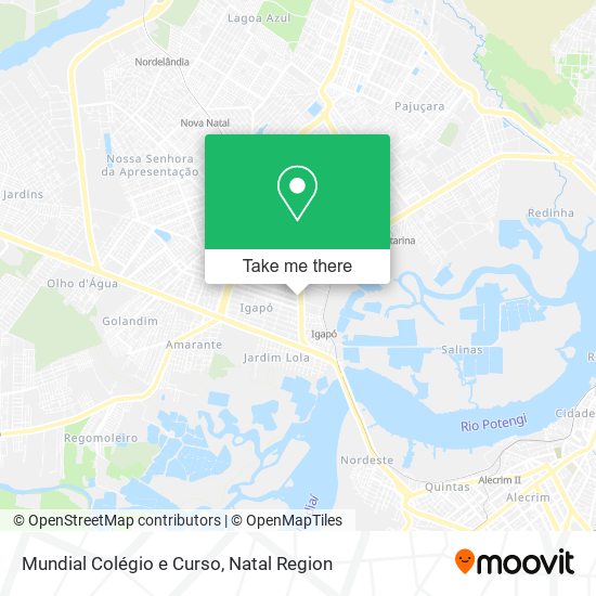 Mundial Colégio e Curso map