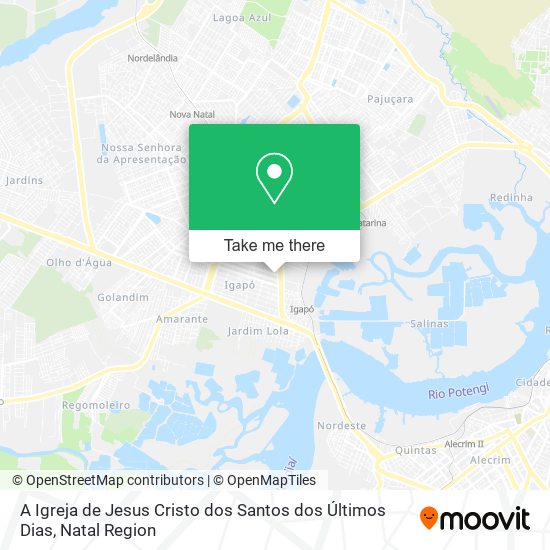 A Igreja de Jesus Cristo dos Santos dos Últimos Dias map