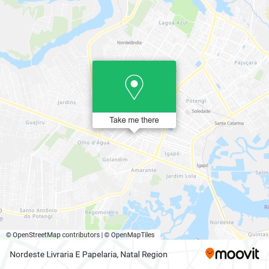 Nordeste Livraria E Papelaria map