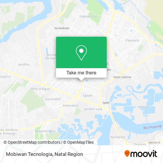 Mapa Mobiwan Tecnologia