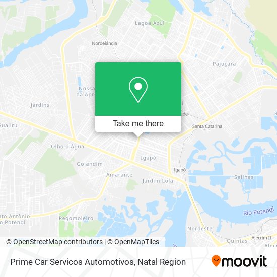 Prime Car Servicos Automotivos map