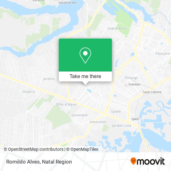 Romildo Alves map