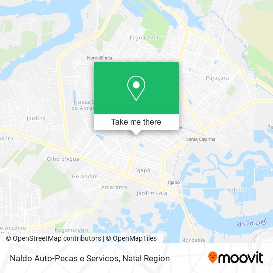 Mapa Naldo Auto-Pecas e Servicos