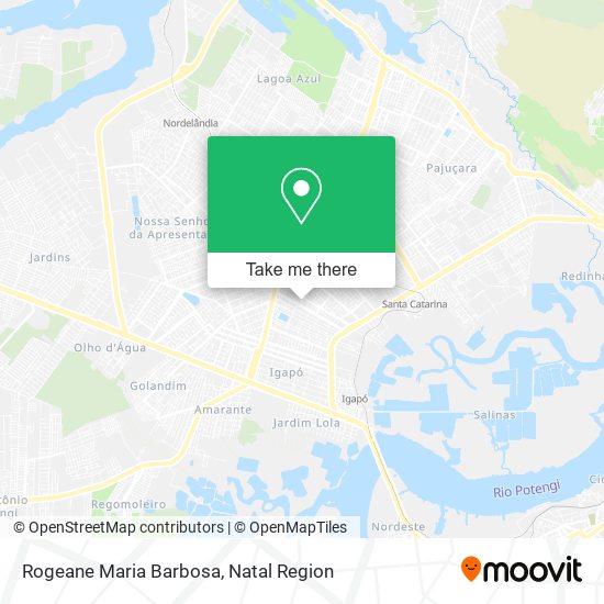 Rogeane Maria Barbosa map