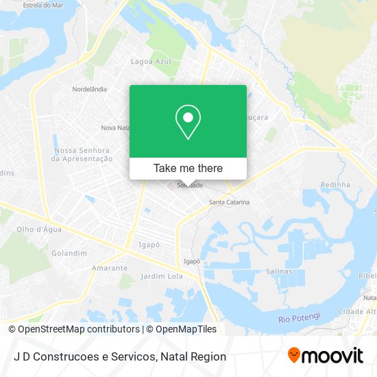 Mapa J D Construcoes e Servicos