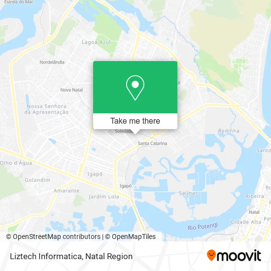 Liztech Informatica map