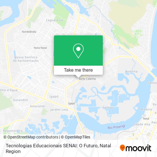 Tecnologias Educacionais SENAI: O Futuro map