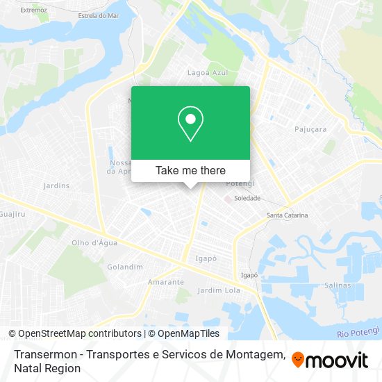 Transermon - Transportes e Servicos de Montagem map