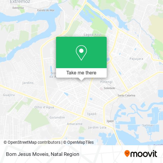 Bom Jesus Moveis map