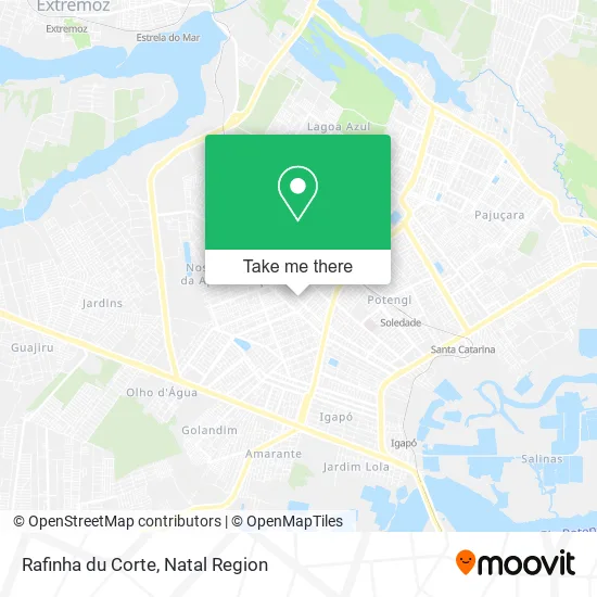 Rafinha du Corte map