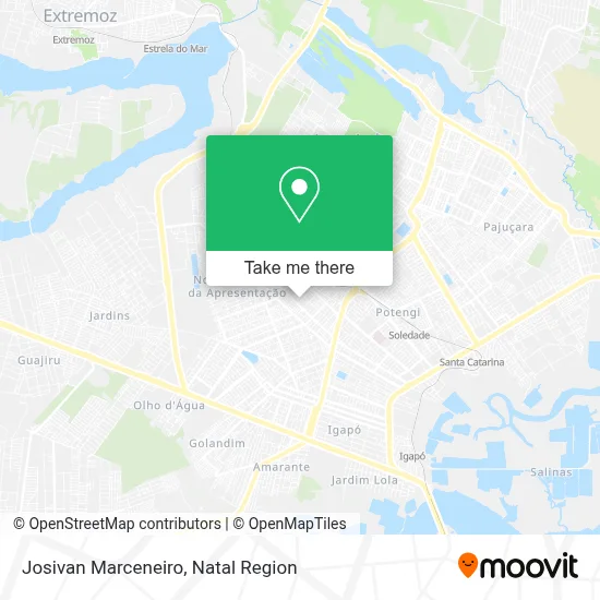 Josivan Marceneiro map