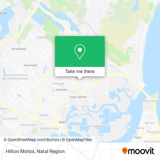 Hilton Motos map