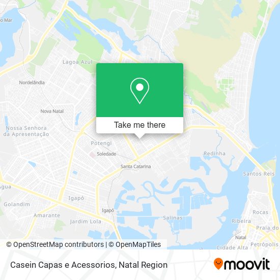 Casein Capas e Acessorios map