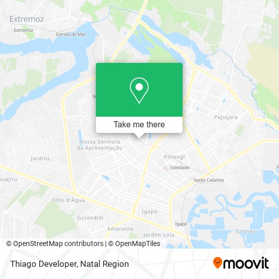 Mapa Thiago Developer