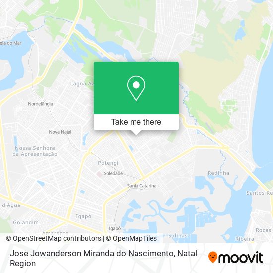 Mapa Jose Jowanderson Miranda do Nascimento
