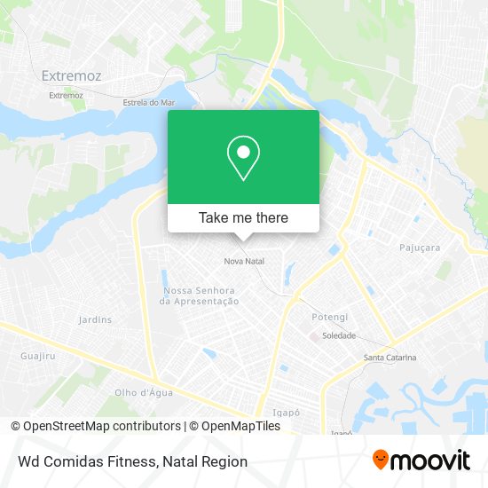 Wd Comidas Fitness map