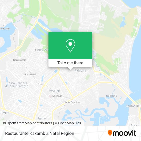 Restaurante Kaxambu map