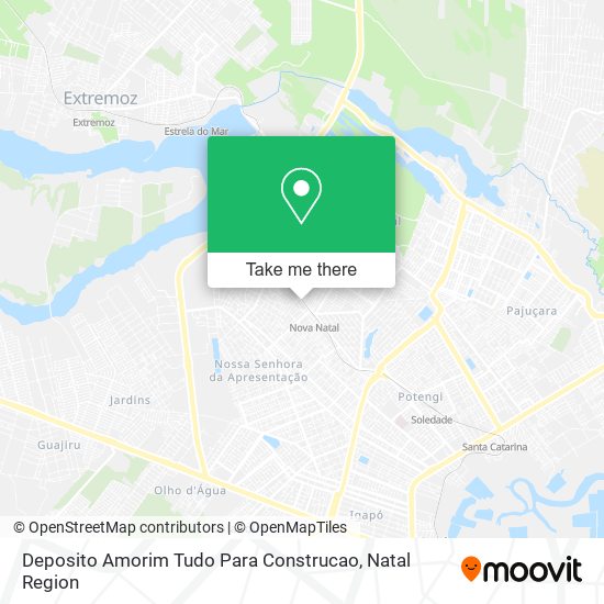 Deposito Amorim Tudo Para Construcao map