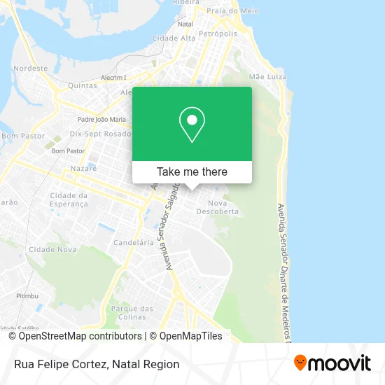 Rua Felipe Cortez map