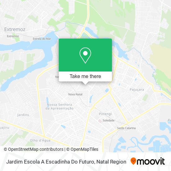 Mapa Jardim Escola A Escadinha Do Futuro